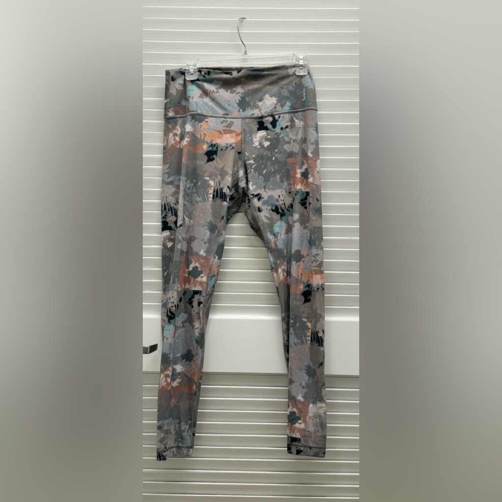 Lululemon Align Leggings 28" Sz 12 Multicolored Tie-Dye